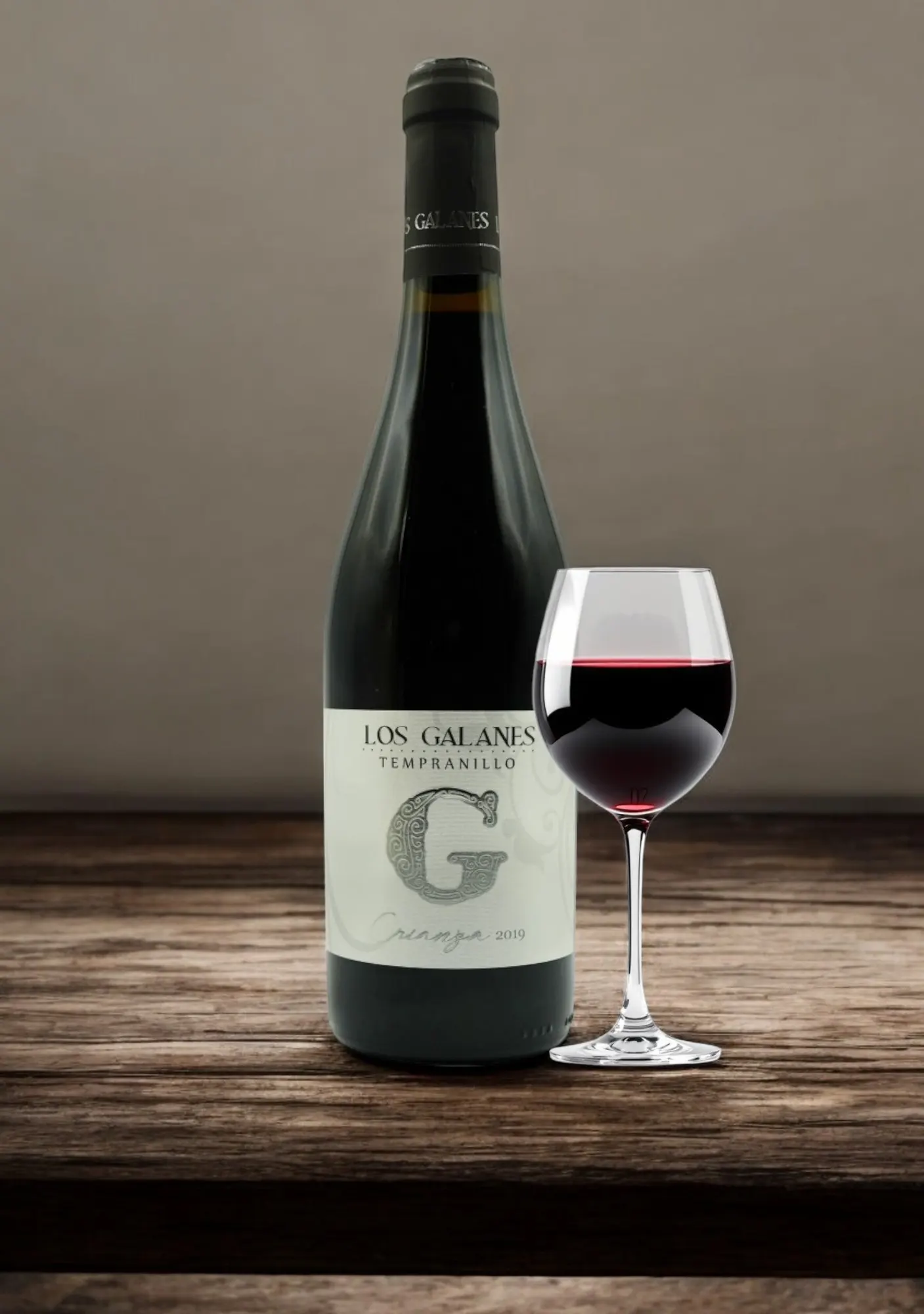 Los Galanes Crianza Tempranillo 2019: Лимитирано, отлежало червено вино от сорта Tempranillo